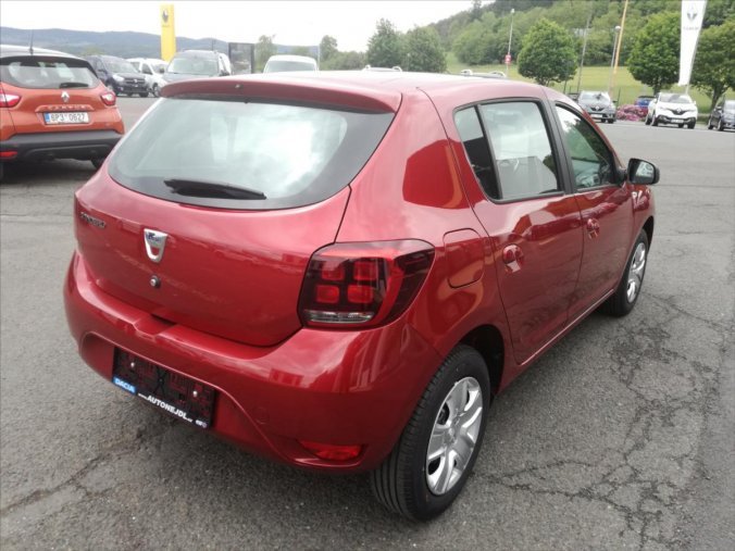 Dacia Sandero, 1,0 SCe  Arctica, barva červená