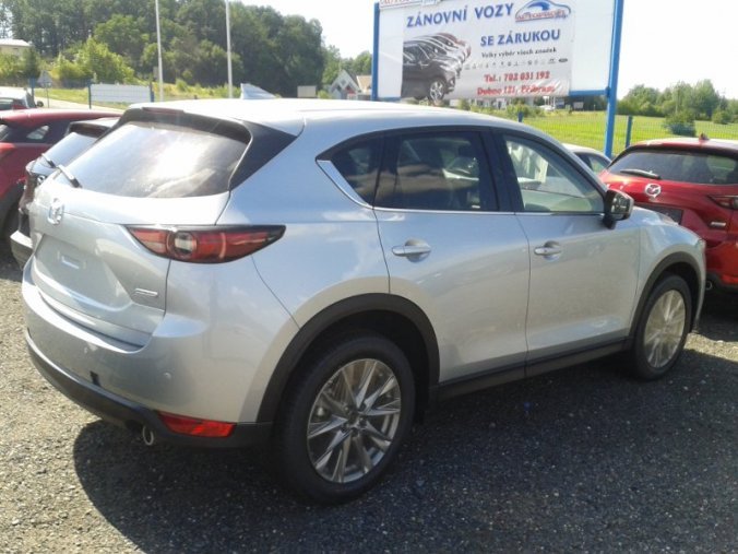 Mazda CX-5, 2,5i, barva stříbrná