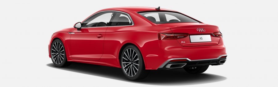 Audi A5, Nové A5 Coupé S line 40 TFSI 150 kW CoD, barva červená