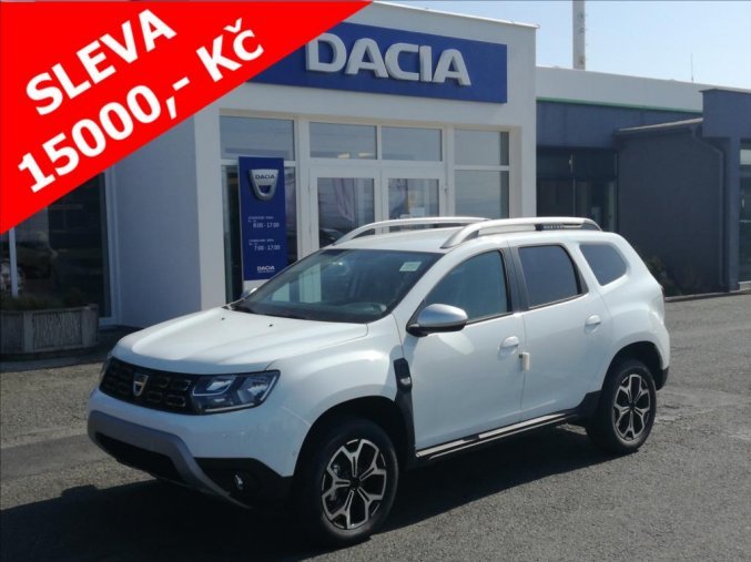 Dacia Duster, 1,3 TCe  96 KW 4x2 Prestige AKCE!, barva bílá