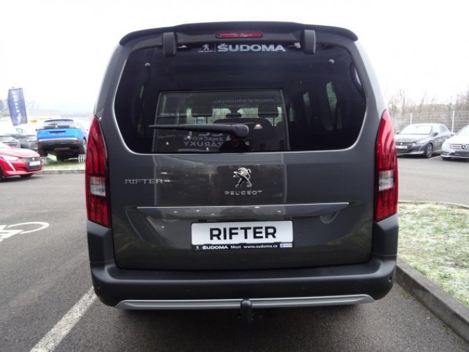 Peugeot Rifter, LONG ALLURE P. 7 míst 1.5BHDi, barva šedá