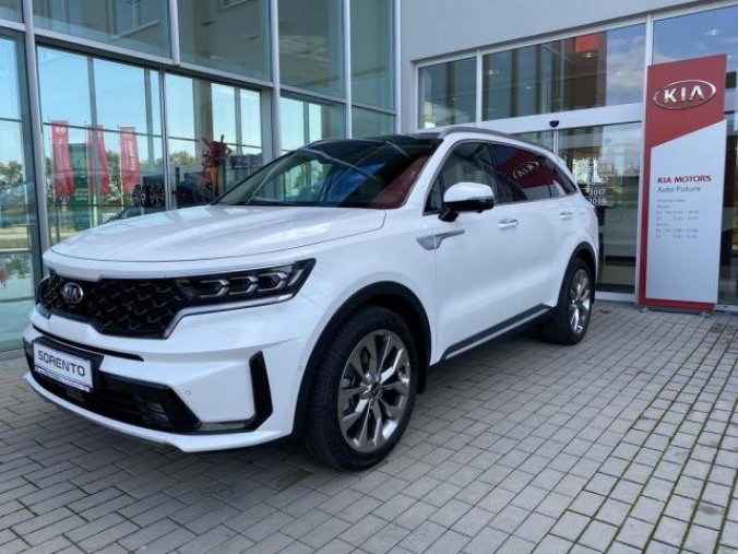 Kia Sorento, 2,2 CRDi 4x4 8DCT TOP MY21, barva bílá