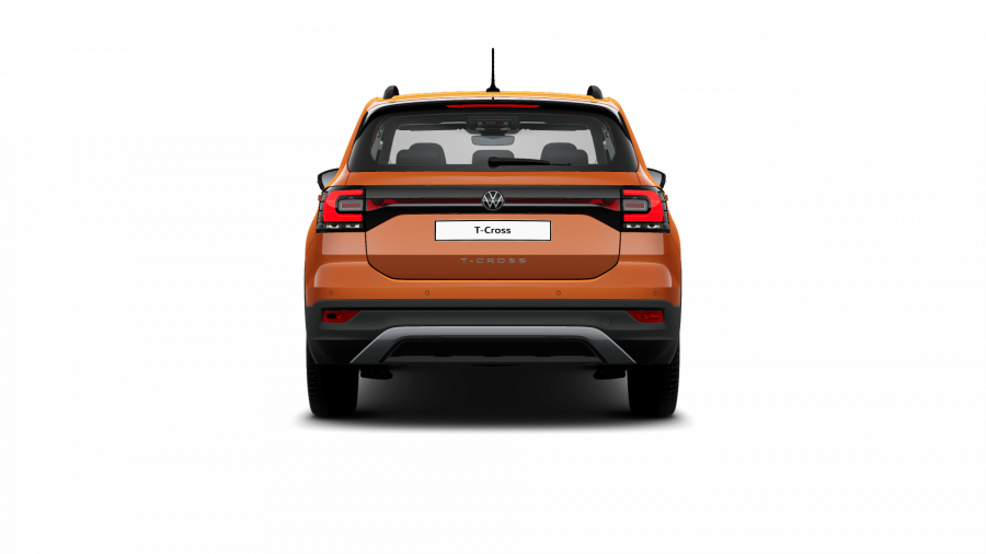 Volkswagen T-Cross, T-Cross Life 1,0 TSI 81 kW 6G, barva oranžová