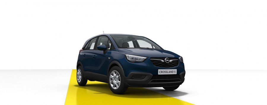 Opel Crossland X, ENJOY 1.2, barva modrá