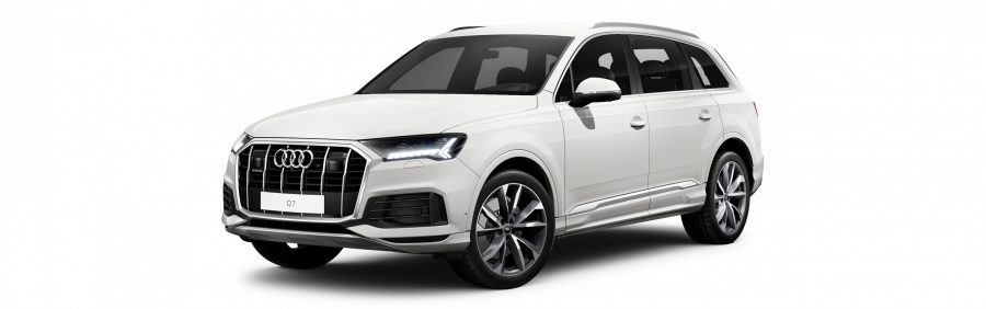 Audi Q7, Q7 50 TDI quattro, barva bílá