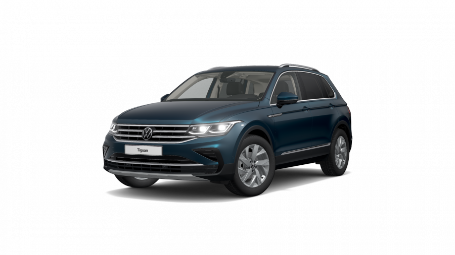 Volkswagen Tiguan, Tiguan Elegance 1,5 TSI 110 kW EVO 7DSG, barva modrá