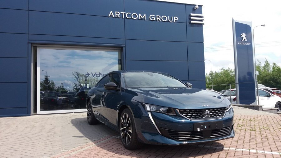 Peugeot 508, GT BlueHDI 180 EAT8, barva modrá