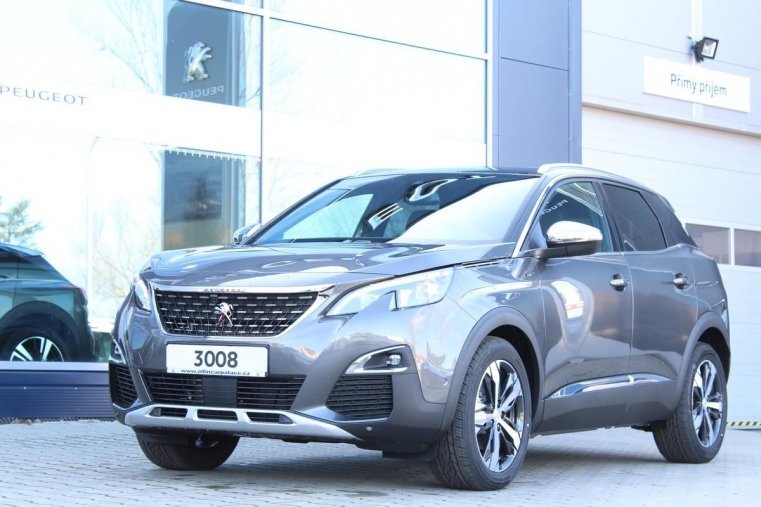 Peugeot 3008, GT 2.0 130kW, barva šedá