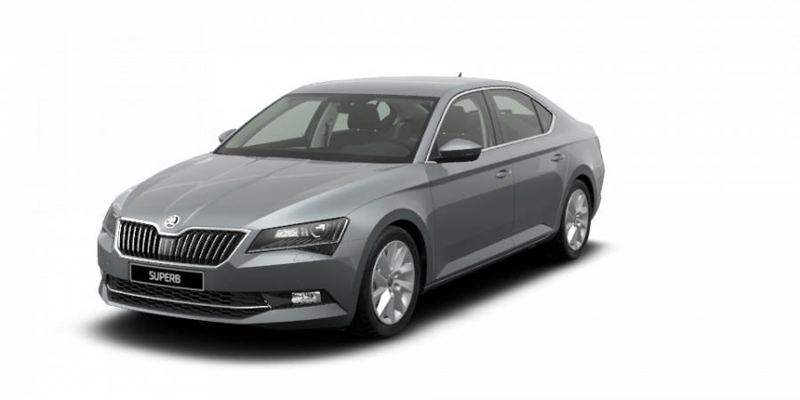 Škoda Superb, 2,0 TDI 110 kW 7-stup. automat., barva šedá