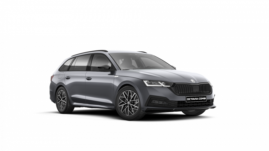 Škoda Octavia, 2,0 TDI 110 kW 7-stup. automat. 4x4, barva šedá