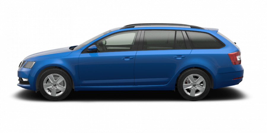 Škoda Octavia, 1,5 TSI 110 kW 6-stup. mech., barva modrá