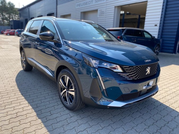 Peugeot 5008, Peugeot 5008 GT BlueHDi 130 EAT8 - CELOROČNÍ PNEU - 4084, barva modrá