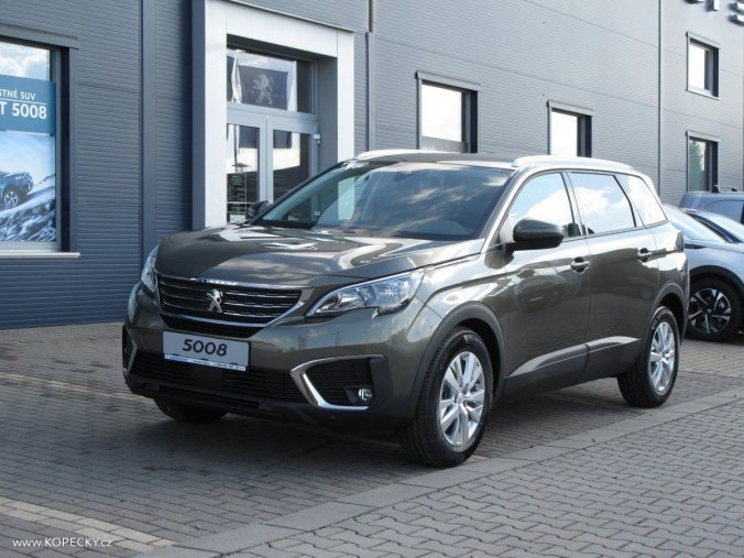 Peugeot 5008, ACTIVE 1.2 PureTech 130 MAN6, barva šedá