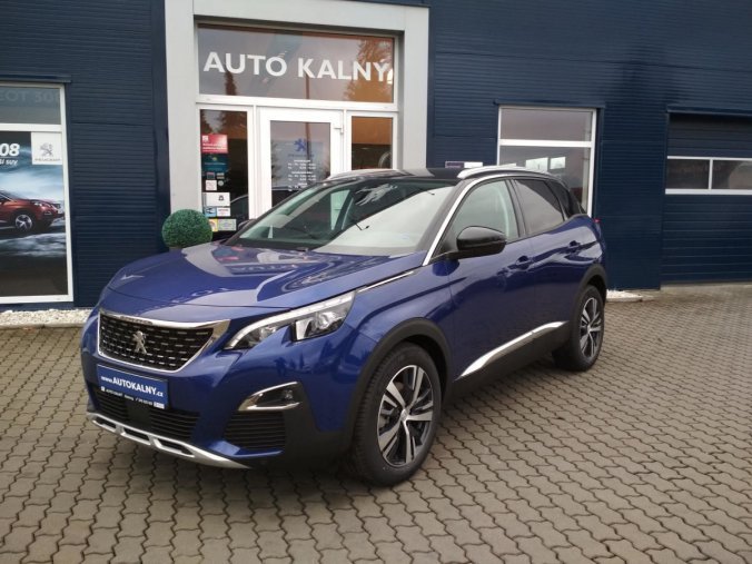 Peugeot 3008, Allure 1,5BlueHDi 130k MAN6, barva modrá