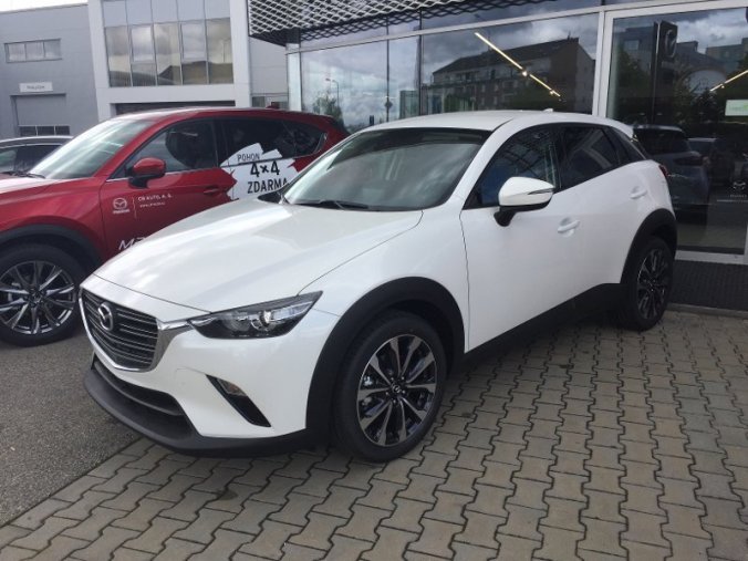 Mazda CX-3, 2,0 Skyactiv-G121, barva bílá