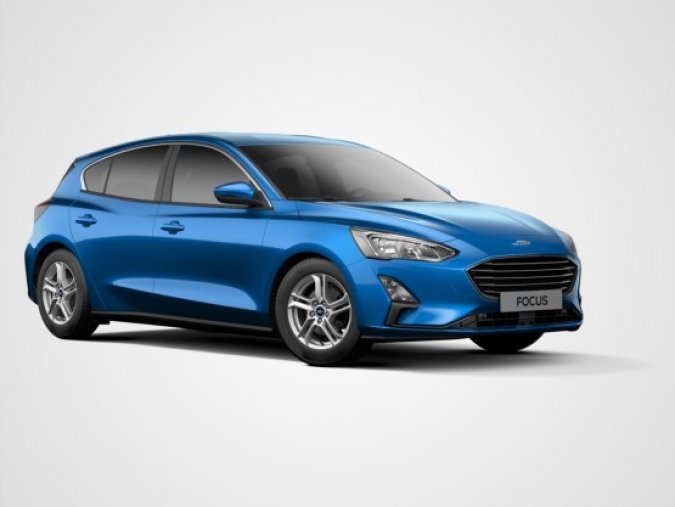 Ford Focus, 1.0 EcoBoost, barva modrá