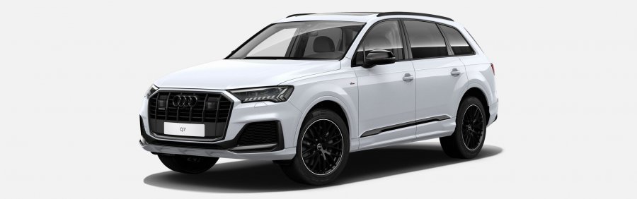 Audi Q7, Q7 S line 50 TDI quattro, barva bílá