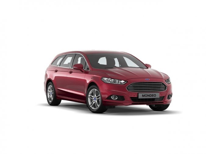 Ford Mondeo, kombi, TITANIUM Kombi 2,0 EcoBlue 110 kW / 150 k 8st. automatická, barva červená