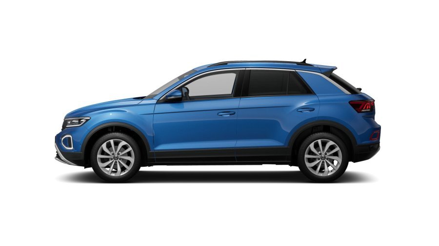 Volkswagen T-Roc, T-Roc People 1,5 TSI 110 kW 7DSG, barva modrá