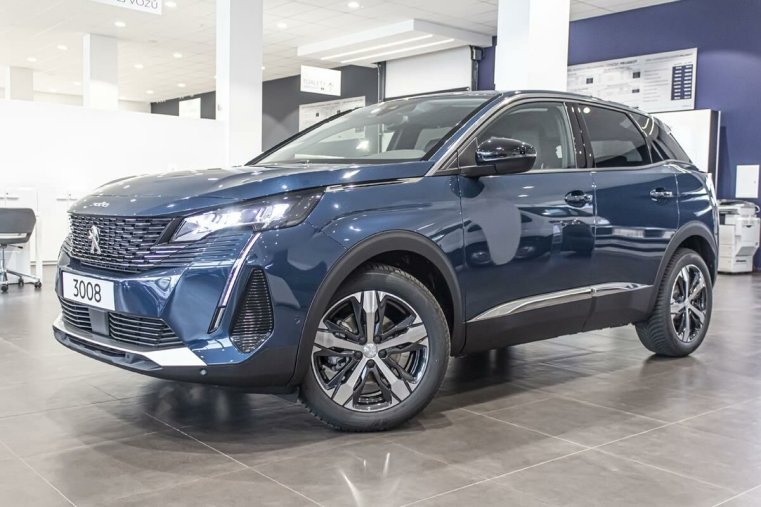 Peugeot 3008, Peugeot 3008 1,5 ALLURE PACK BHDi S&S EAT8, barva modrá