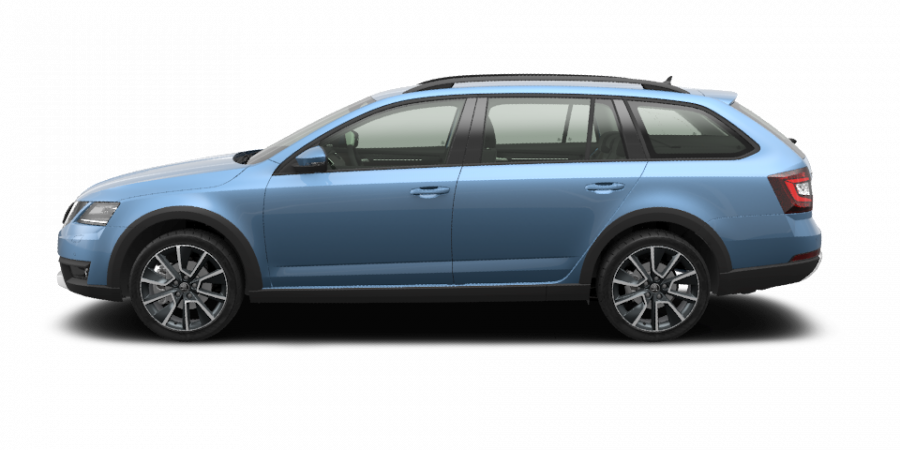 Škoda Octavia, 2,0 TDI 135 kW 7-stup. automat. 4x4, barva modrá