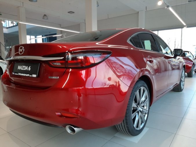 Mazda 6, 2,5i 194k A/T, barva červená