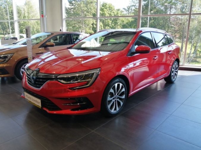 Renault Mégane, TCe 140 EDC GPF Grandtour, barva červená