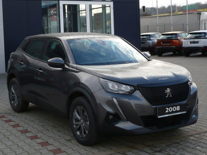 Peugeot 2008, GT-LINE 1,2PureTech 130k MAN6 + HANDSFREE PŘÍSTUP, SKLADEM, barva šedá