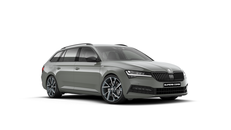 Škoda Superb, 2,0 TSI 206 kW 7-stup. automat. 4x4, barva šedá