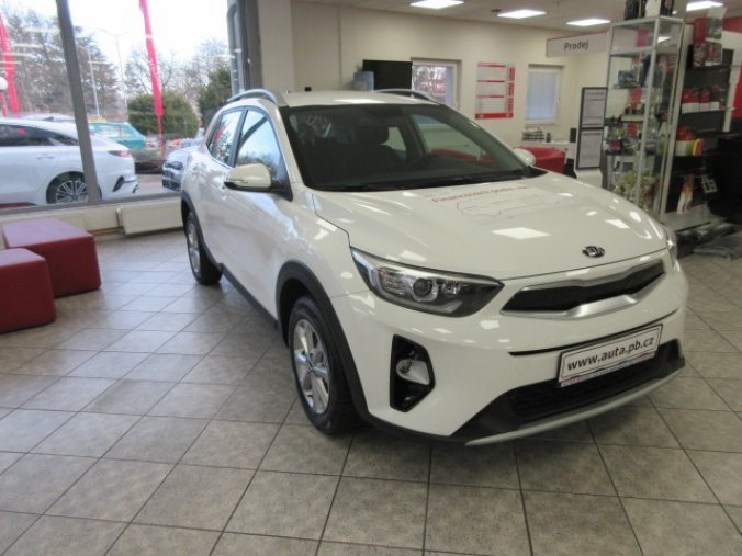 Kia Stonic, 1.25 CVVT Exclusive NAVI, barva bílá