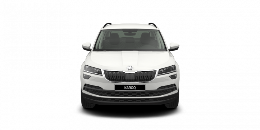 Škoda Karoq, 1,5 TSI 110 kW 6-stup. mech., barva bílá