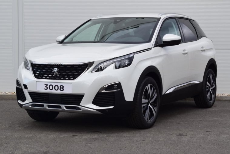 Peugeot 3008, ALLURE 1.6 PureTech 180k, EAT8, barva bílá