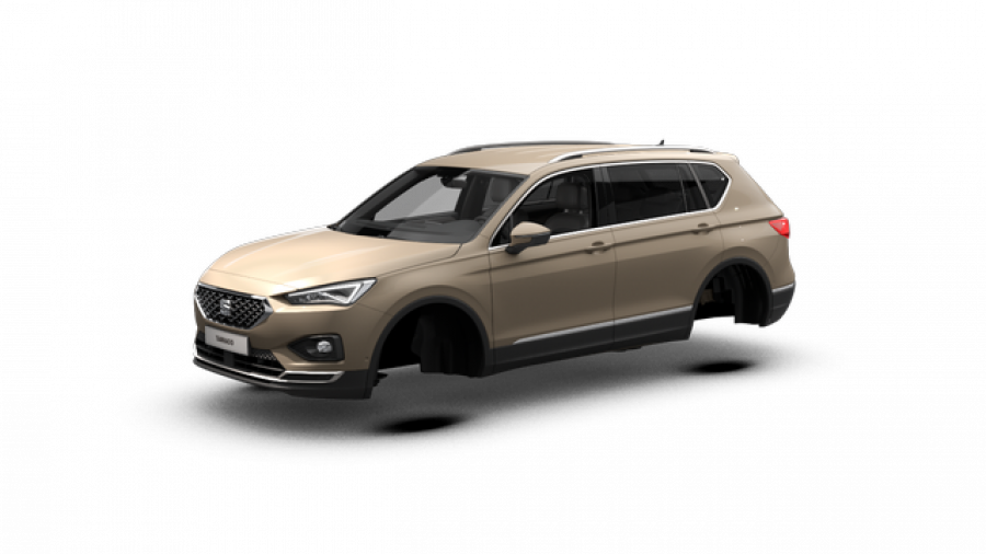 Seat Tarraco, Xcellence 2,0 TDI 190k 4WD DSG, barva béžová