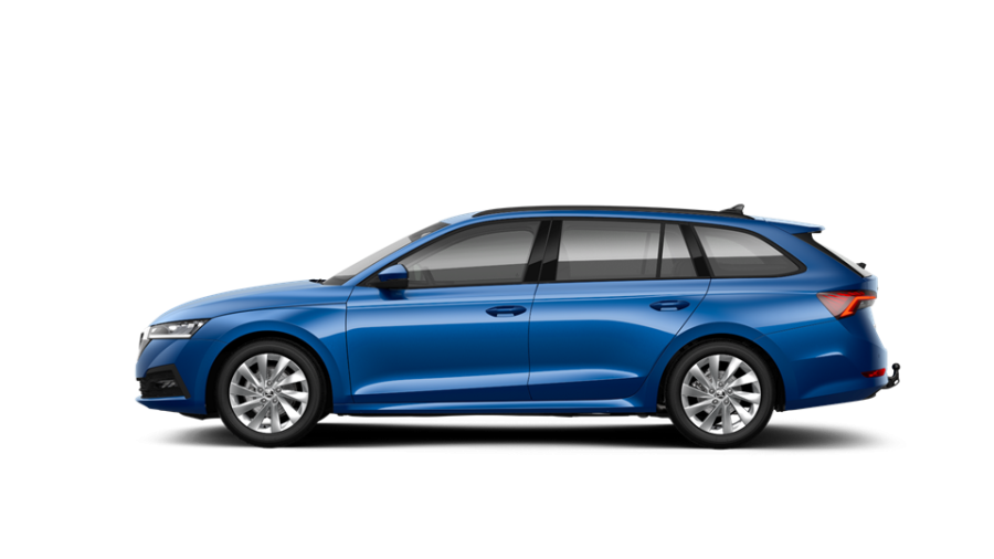 Škoda Octavia, 1,5 TSI 110 kW 6-stup. mech., barva modrá