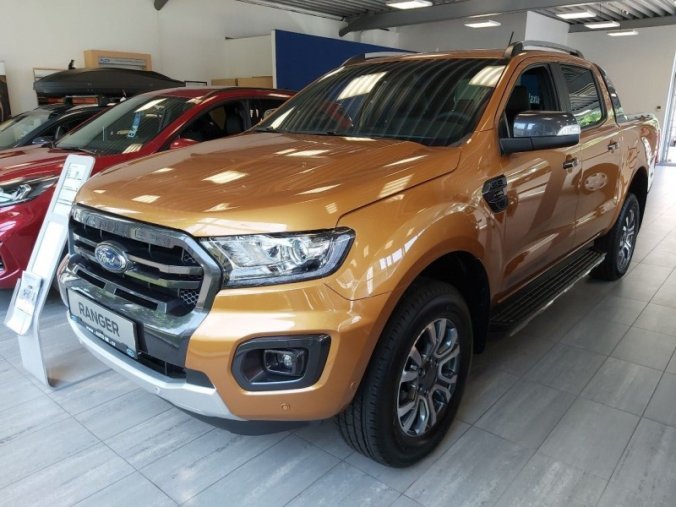 Ford Ranger, 2.0 EcoBlue Bi-Turbo, barva oranžová