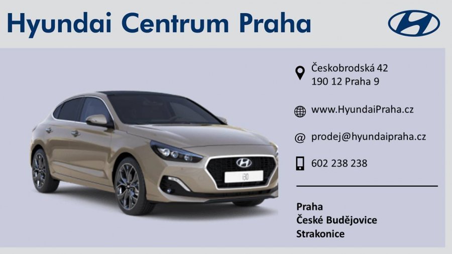 Hyundai i30, 1,4 T-GDI 103 kW (95 NAT) 6 st. man, barva bílá