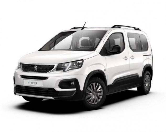 Peugeot Rifter, e-ALLURE Elektromotor 100kW, barva bílá