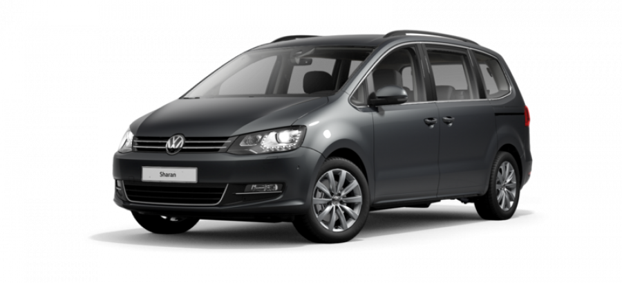 Volkswagen Sharan, 2,0 TDI 6DSG, barva šedá