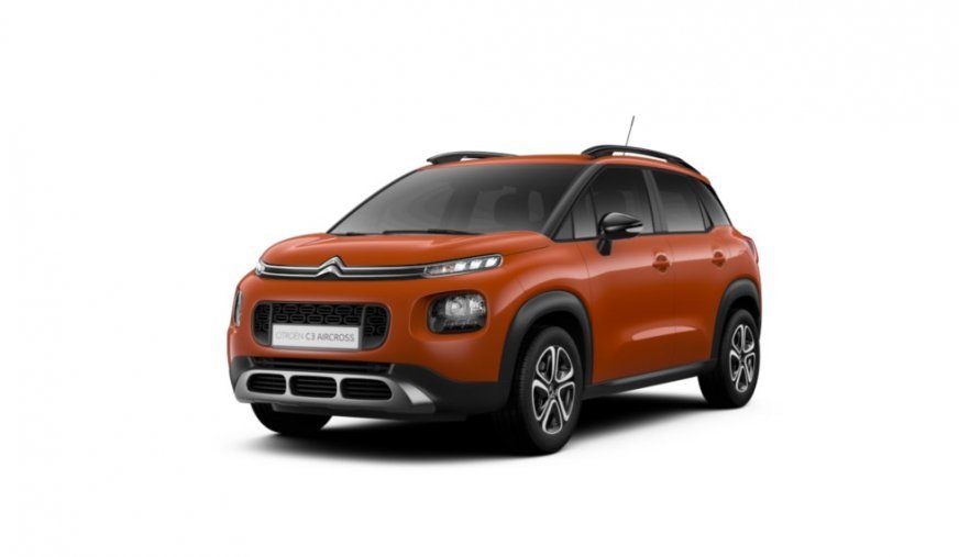 Citroën C3 Aircross, 1.2 PureTech 110, barva oranžová