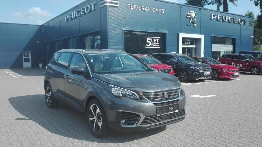 Peugeot 5008, ACTIVE 1.5 BlueHDi 130k MAN6, barva šedá