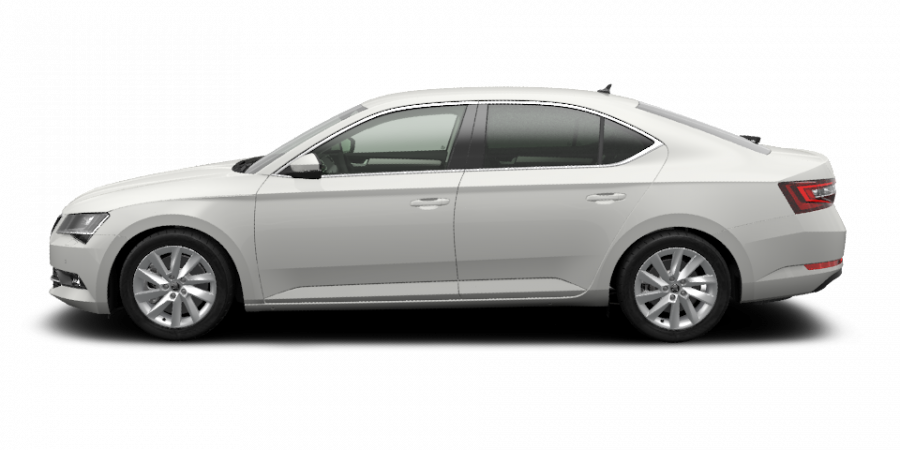 Škoda Superb, 2,0 TDI 110 kW 7-stup. automat., barva bílá