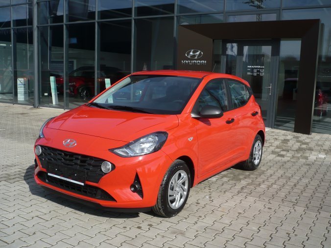 Hyundai i10, 1,0i 49 kW (95 NAT) 5 st. man, barva červená