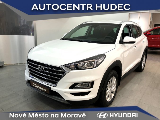 Hyundai Tucson, 1,6 T-GDi 130 kW (95 NAT) 6 st. man, barva bílá