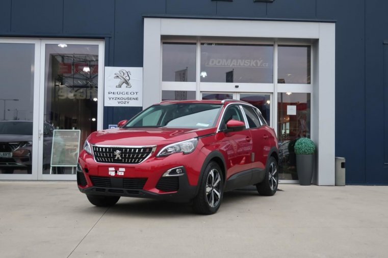 Peugeot 3008, 1,5 BlueHDi 130Ps, EAT8, barva červená