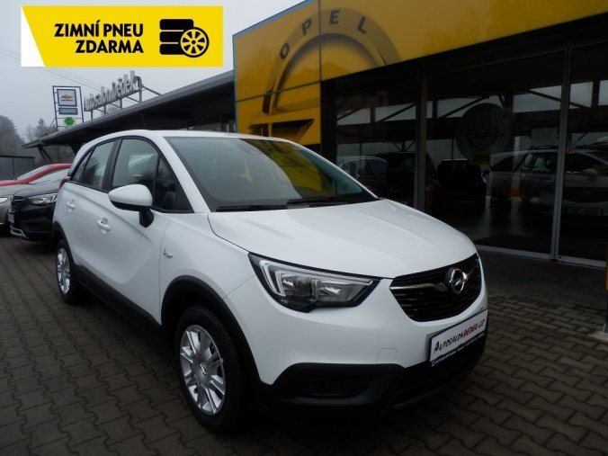 Opel Crossland X, SMILE 1.2/60kW MT5, barva bílá