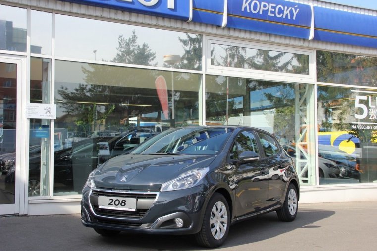 Peugeot 208, 5P ACTIVE 1.2 PureTech 82k, barva šedá