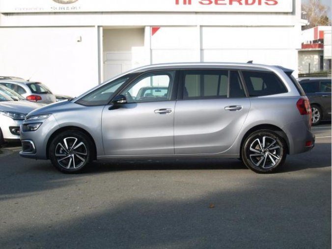 Citroën Grand C4 Spacetourer, Shine 2,0BHDi 160 EAT8, barva šedá