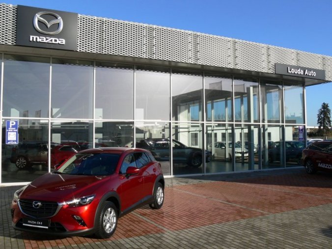 Mazda CX-3, 2.0 Skyactiv G121, barva červená