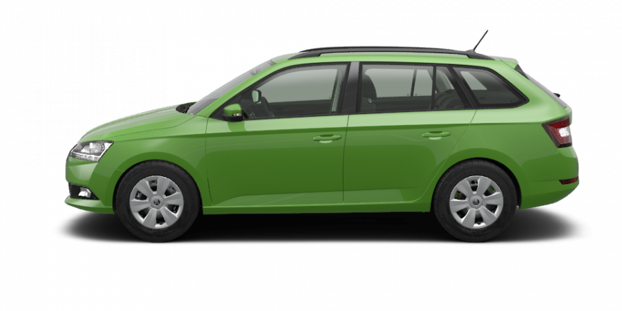 Škoda Fabia, 1,0 TSI 70 kW 5-stup. mech., barva zelená