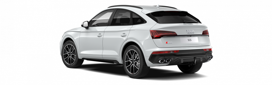 Audi Q5 Sportsback, SQ5 Sportback TDI quattro, barva bílá